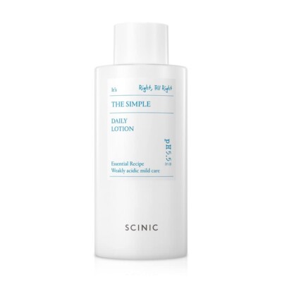 SCINIC The Simple Daily Lotion 260ml / 8.79 fl oz Weakly Acidic Mild Care pH5.5