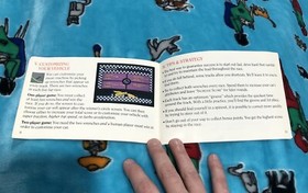 Nintendo NES Video Game Instruction Manual Super Sprint (Tengen)