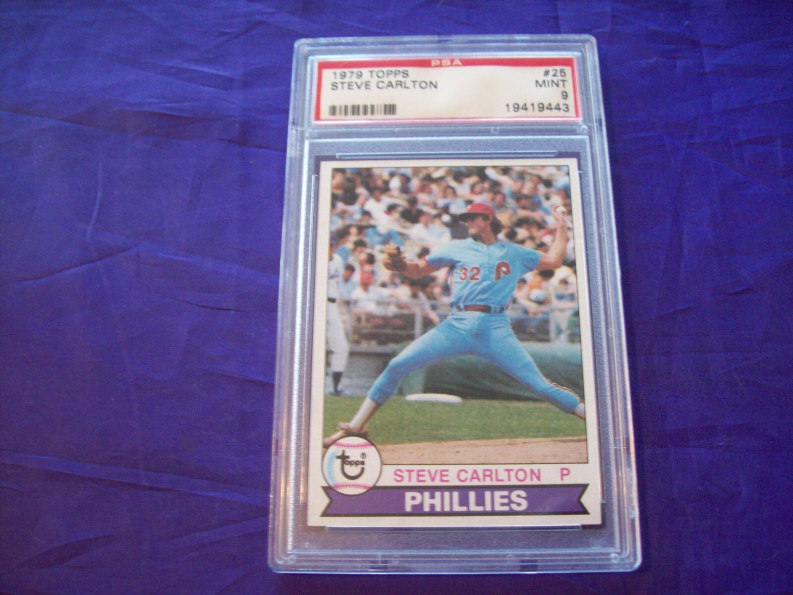 1979 TOPPS #25 STEVE CARLTON PSA 9