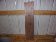 1 PC WALNUT LUMBER WOOD KILN DRIED BOARD 31 1/4"X 7"X 7/8" LOT 2052V FLAT