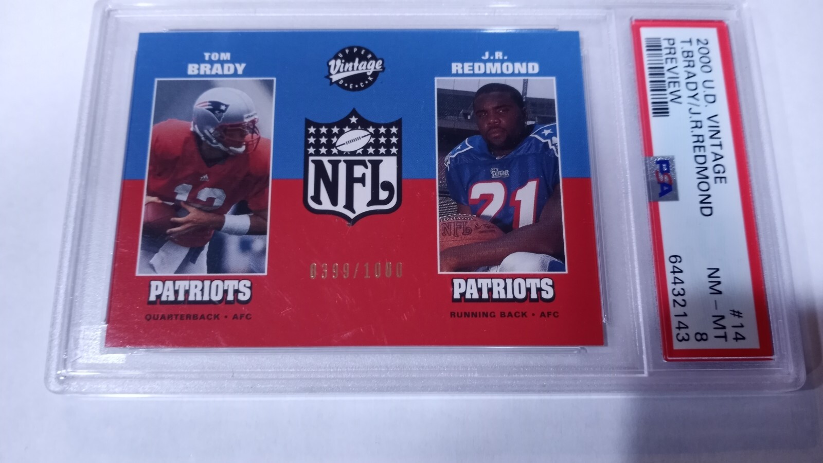 Peter Warrick Upper Deck Vintage Preview #3 Preview