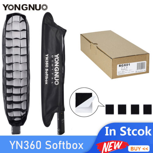 YONGNUO SoftBox z ściereczką dyfuzora pas o strukturze plastra miodu do YN360 YN360S YN360III Pro  - Zdjęcie 1 z 7