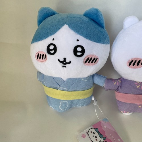 Chiikawa Yukata Stofftier Chiikawa Hachiware Usagi 3 Sets Neu Japan - Bild 3 von 5