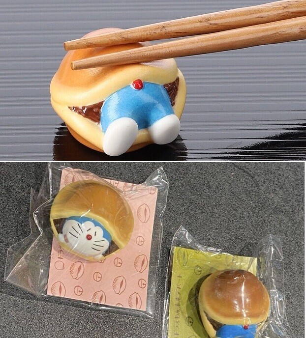 DORAEMON Manpuku Dining Chopstick Rest Set of 2 Future Department Store Limited