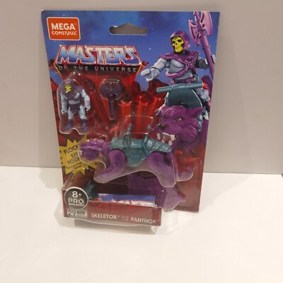 Mega Construx Masters of the Universe MOTU Skeletor & Panthor Figure GVY17
