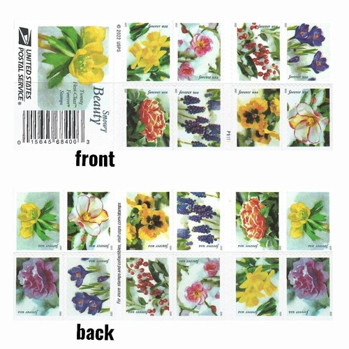 One (1) Booklet of 20 "Snowy Beauty" Stamps USPS Stamps eBay