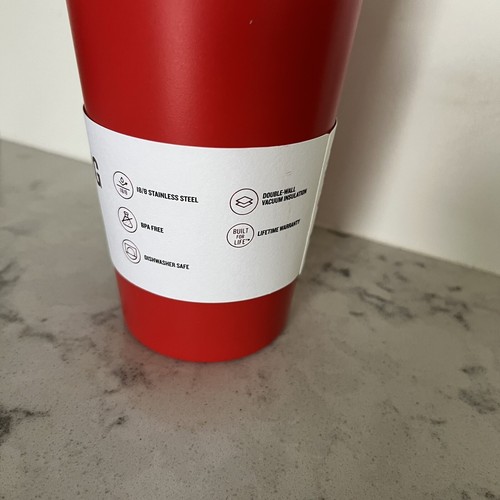 Stanley 16oz Stainless Stacking Pint Valentines Day Target Exclusive Red NEW NWT - Picture 5 of 7