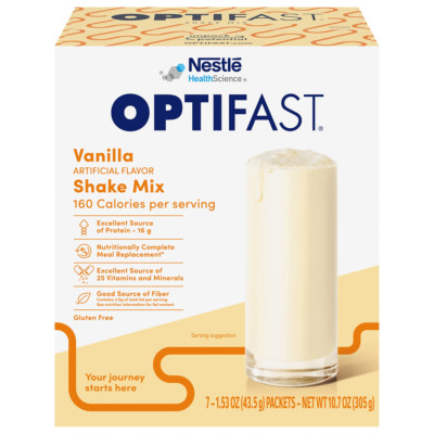 OPTIFAST VANILLA POWDER SHAKE | 20 PACKETS | SEALED, BRAND NEW | DEC 2025 EXPIR.