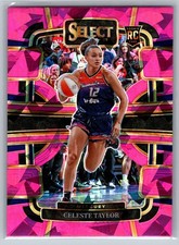 2024 Select WNBA Celeste Taylor Pink Ice #16 Phoenix Mercury