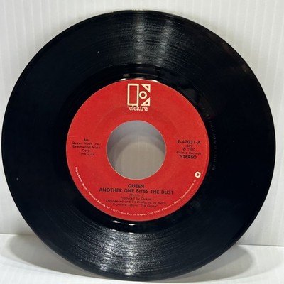 Queen Another One Bites The Dust 7'' Single 1980 Elektra Pop Rock 45 RPM