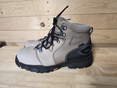 Danner Vicious Boots Womens 9.5 Brown Waterproof Safety Steel Toe 