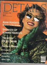 DETAILS MAGAZINE June July 1989 Adam Horovitz BEASTIE BOYS Annie Flanders