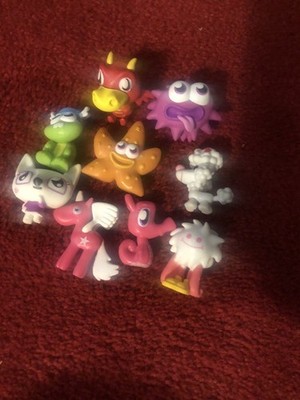 Lot of 9 Different Moshi Monsters Moshlings Figures 2 Ultra Rare 1st Series