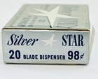 VTG. SILVER STAR DURIDIUM PROCESS DOUBLE EDGE RAZOR BLADES PACK Of 20 BLADES NOS — photo 5