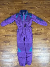 Sunice Ski Suit One Piece Snowsuit Snow Bib Snowboard Vtg Boys/girls Large 16