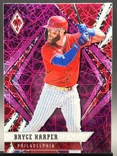 2021 Panini Chronicles - Phoenix Bryce Harper #10 Purple Velocity