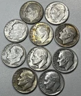 Lot Of Ten Roosevelt Dimes