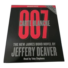 Jeffery Deaver Carte Blanche 007 Audiobook Set James Bond
