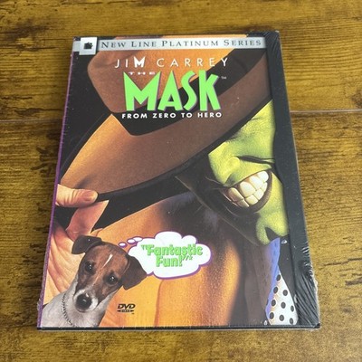 The Mask From Zero to Hero (DVD, 1994, Promo) Snap Case Jim Carrey NEW SEALED
