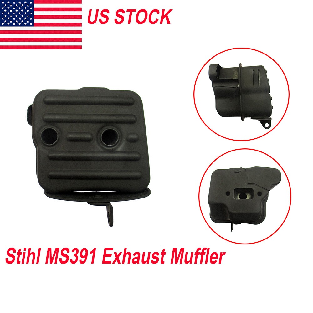 Exhaust Muffler Pipe Replacement for STIHL CHAINSAW MS391 Garden Tool Parts NEW