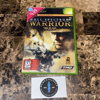 Full Spectrum Warrior (Microsoft Original Xbox, 2004) Tested And Working