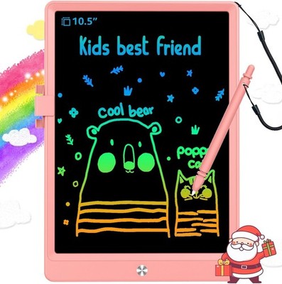 BUKEBU LCD Writing Tablet Doodle Board,10.5 inch Colorful Drawing Pad,Electro...