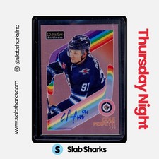 2024 O-PEE-CHEE PLATINUM COLE PERFETTI 2023-24 UPDATE RETRO AUTO RED RAINBOW