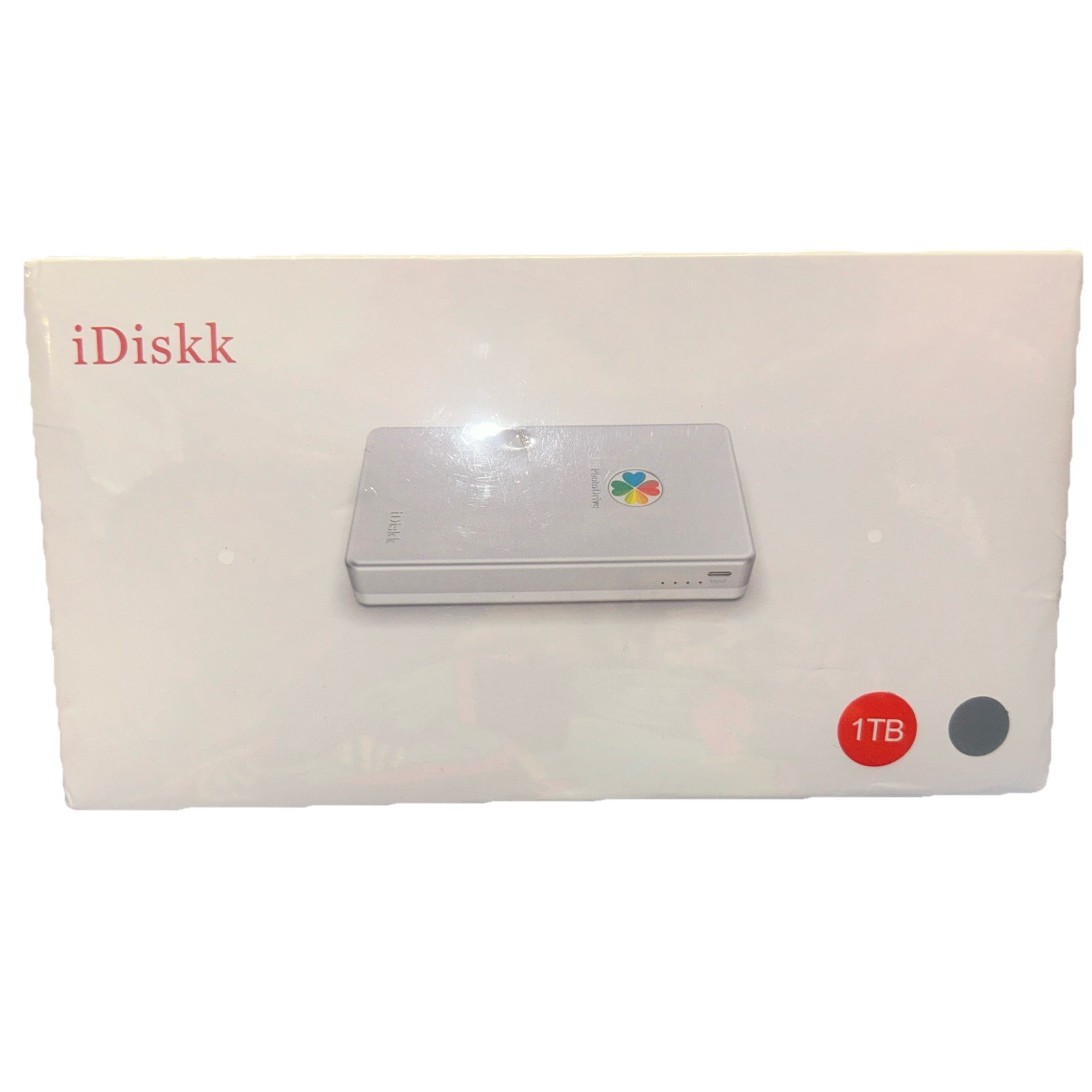 NEW! iDiskk 1TB (1024GB) iPad iPhone External Hard Drive Android Photo Storage