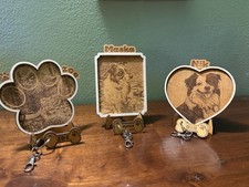 Foto Personalizzata su Legno Cane Gatto Animale Famiglia Idea Regalo Artigianale