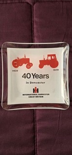 International Harvester Ashtray.