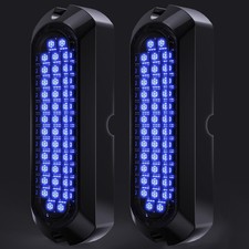  Pack of 2 Marine Boat Lights, Waterproof Zinc Alloy 40 LEDs Underwater Lighting
