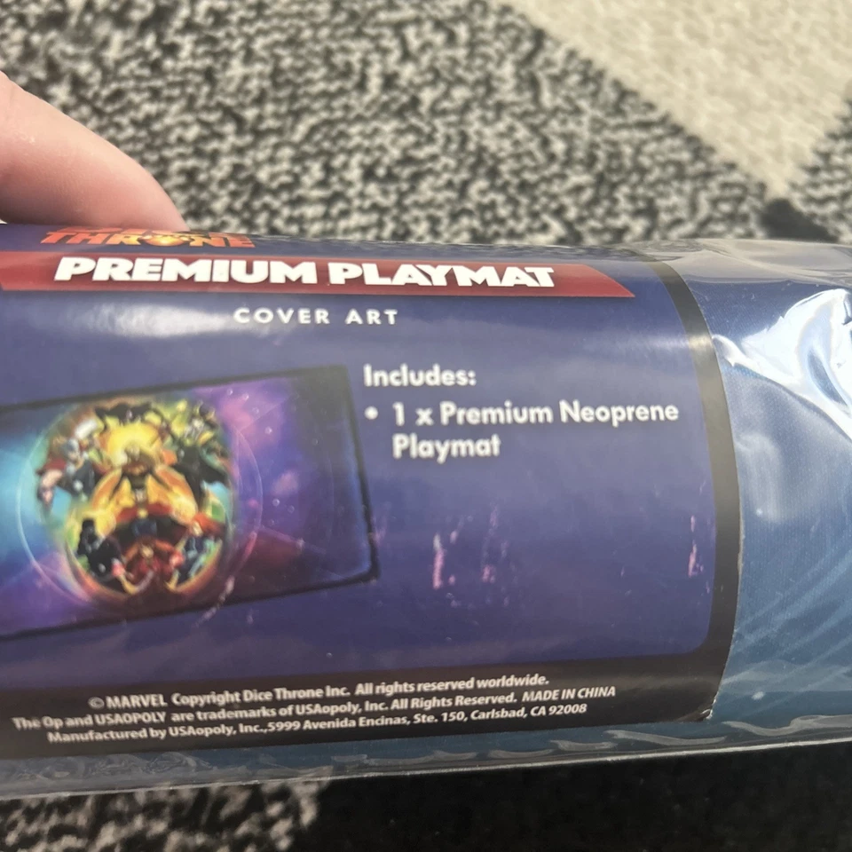 Arte de portada de tapete de juego premium Dice Throne Marvel - abierto Foto 4 de 4