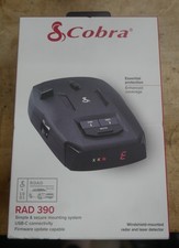 Cobra Electronics Rad 390 Radar/Laser Detector New
