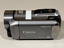 Canon Vixia HF R10 HFR10 Video Camcorder 1080p HD with Battery - No Accessories