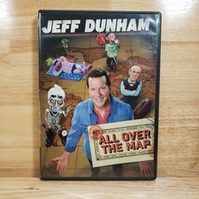 Jeff Dunham: All Over the Map DVD, 2014, Comedy Stand-Up Good Condition