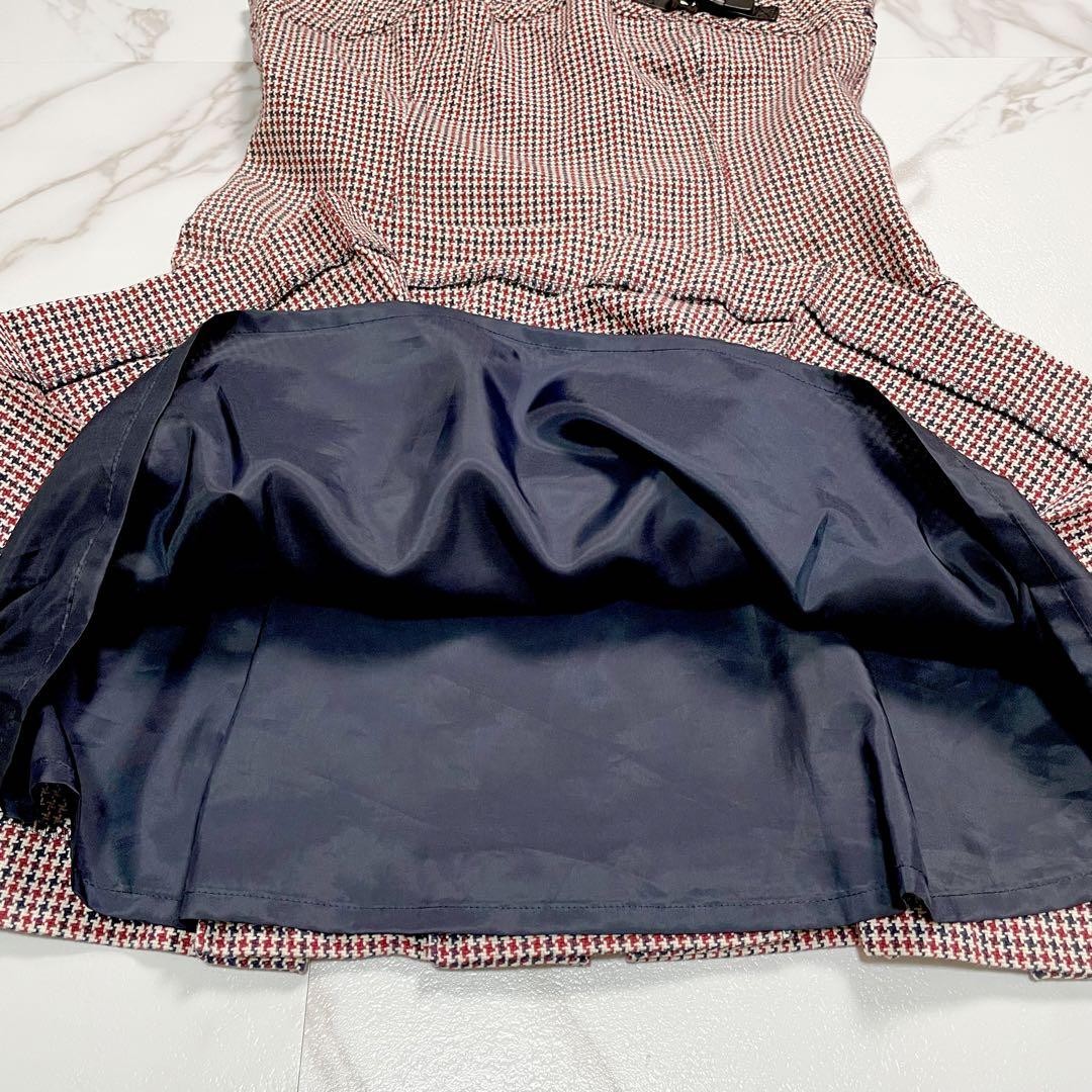 Burberry Blue Label Houndstooth Pattern Sleeveles… - image 9