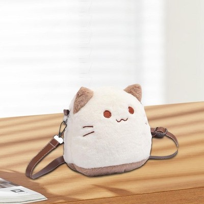 Cat Plush Bag Leichtes Katzengefüllte Spielzeug weich mit verstellbarer