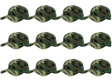 Gelante Plain Blank Baseball Caps Adjustable Back Strap Wholesale LOT 12 Pack...