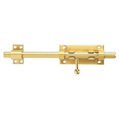 10-inch Gold Slide Bolt Latch Heavy Duty Thickened SUS304 Stainless Steel Lock