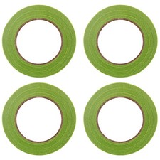 4 Rolls Grass Green Floral Tapes, 1/2 Inch Wide 30Yards/ Roll Floral Stem Wra...