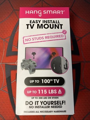 Hangsmart Easy Install TV Wall Mount-No Studs Required