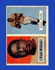 1957 Topps Set-Break #133 Tom Wilson EX-EXMINT *GMCARDS*