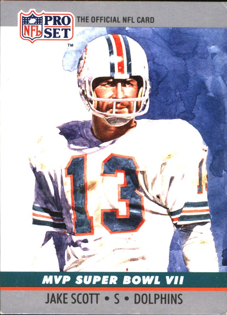 Jake Scott #7 (Football Cards 1990 Pro Set Super Bowl MVP) — is it worth grading?