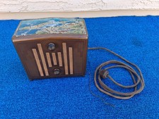 Vintage 1933 Stewart Warner R108 Chicago Worlds Fair Tube Radio. Vintage 1933 Stewart Warner R108 Chicago Worlds Fair Tube Radio.