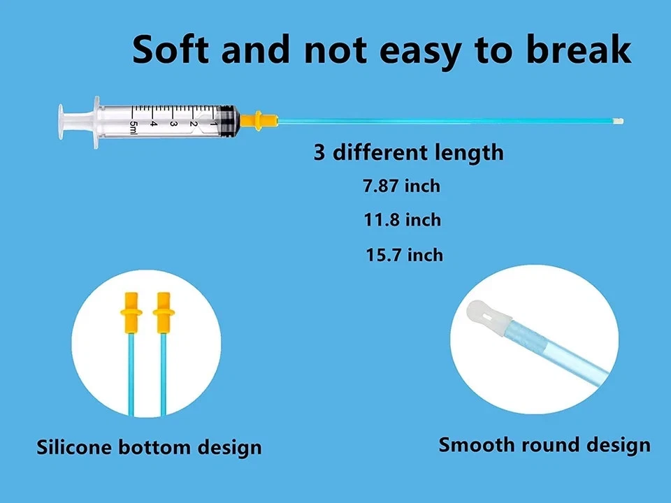 Juego de 10 AI Kit de cría de perros de inseminación artificial, kit de cría canina, insertos para perros Foto 3 de 4