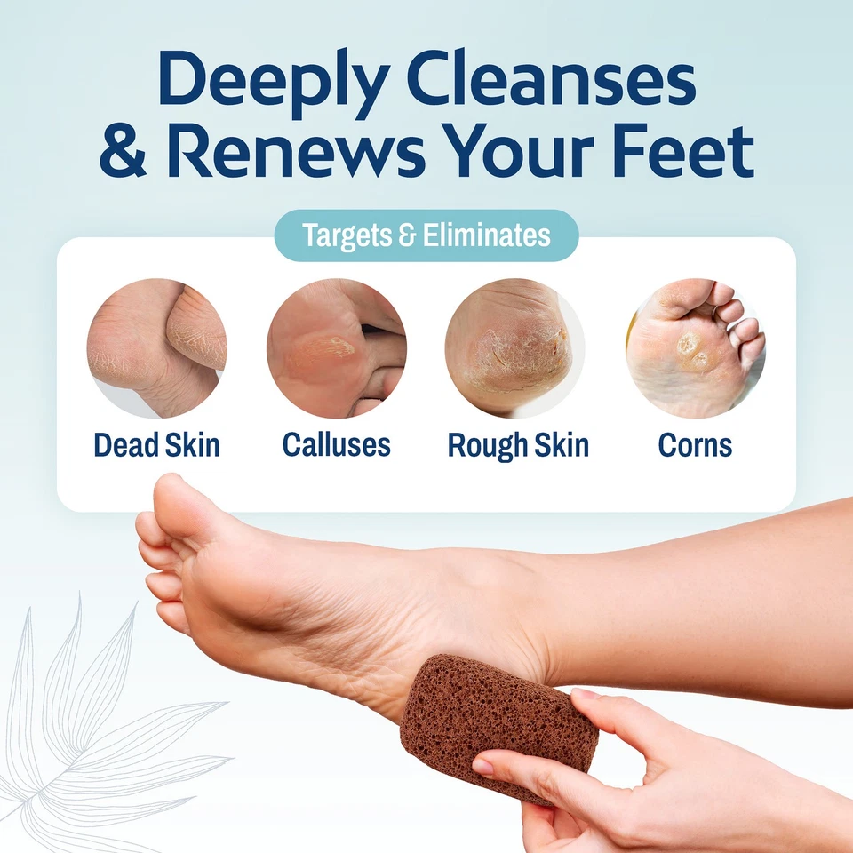 Piedra mágica de fieltro Hartfelt piedra para fregar pies sin químicos Foto 3 de 4