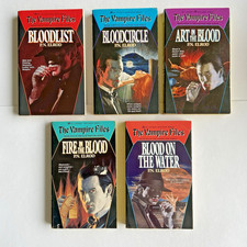 5 x The Vampire Files, Vintage Ace Paperbacks, P. N. Elrod - 1990's