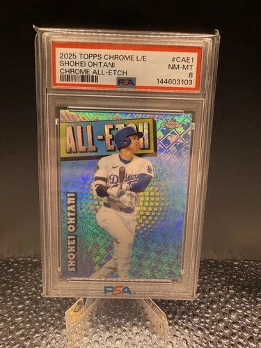 2025 Topps Chrome Logofractor Edition - All-Etch Shohei Ohtani #CAE-1