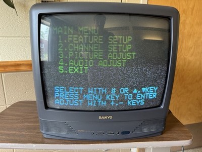 Crt Monitor Best Consumer Crt For Retro Gaming Sharp 13