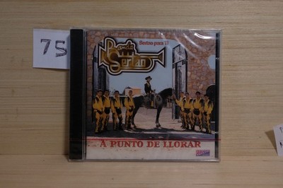 Banda Sertao CD  ''A PUNTO DE LLORAR  CD NUEVO Y SELLADO A75